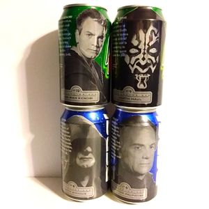 STAR WARS Collectors Cans